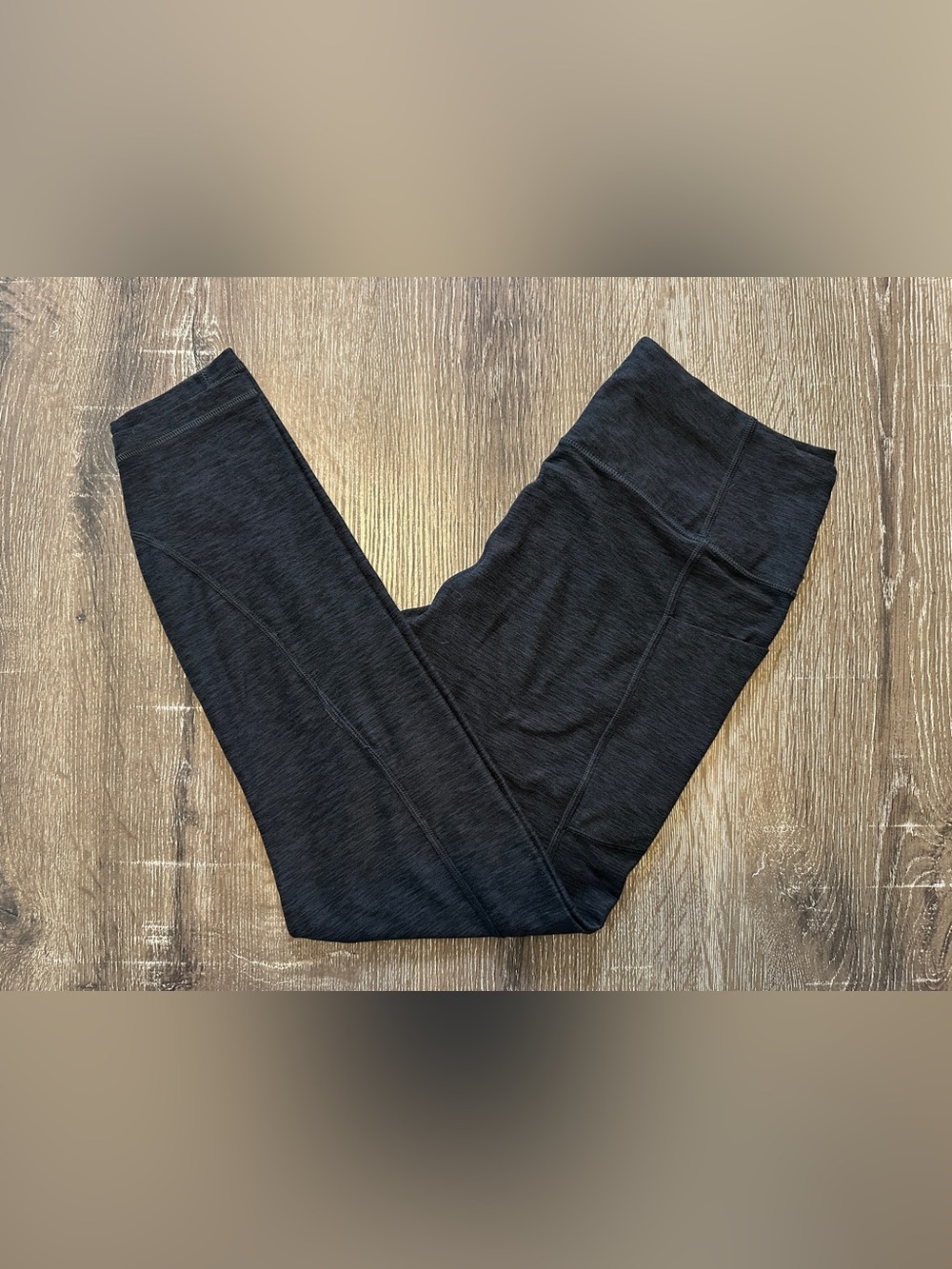 Victoria's Secret - Dark Heather Grey Cropped Leggings - Size Medium